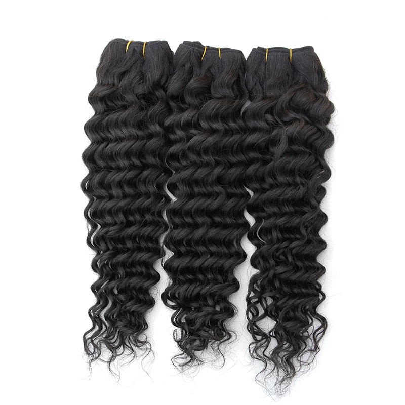 Filipino Hair Weave Bundles Deep Wave Curly Human Hair 100g/pc 8&apos;&apos;-30&apos;&apos;
