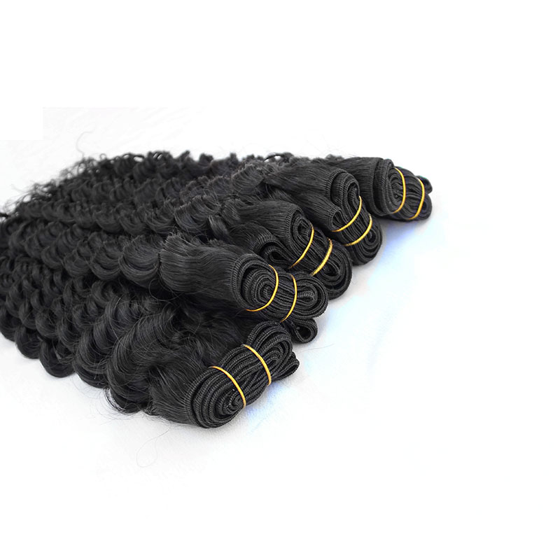 Filipino Hair Weave Bundles Deep Wave Curly Human Hair 100g/pc 8&apos;&apos;-30&apos;&apos;