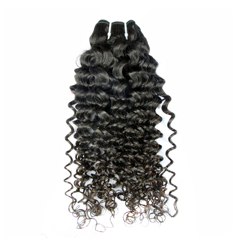 3 Bundles Curly Weave Brazilian Virgin Hair Jerry Curly Human Hair Extension 100g/pcs 8&apos;&apos;-30&apos;&apos;