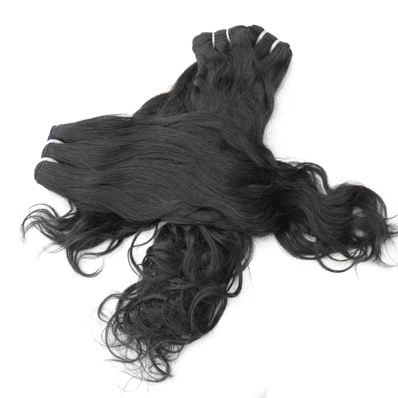 Brazilian Human Hair Natural Wave 100g/pc Unprocessed Virgin Hair Extensions 8&apos;&apos;-30&apos;&apos;