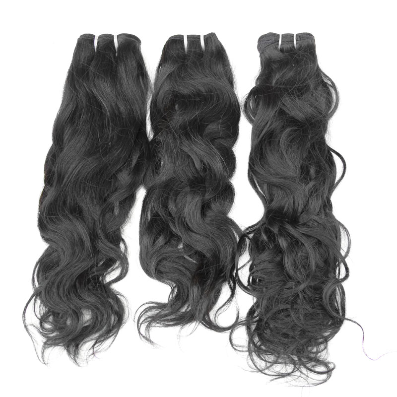 Filipino Virgin Hair Natural Wave 100g/pc 3 Bundles 100% Human Hair Weave 8&apos;&apos;-30&apos;&apos;