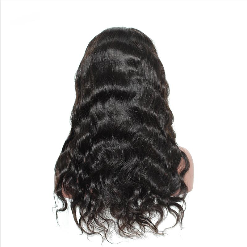 Lace Front Human Hair Wigs Brazilian Body Wave Lace Frontal Wig Pre Plucked With Baby Hair