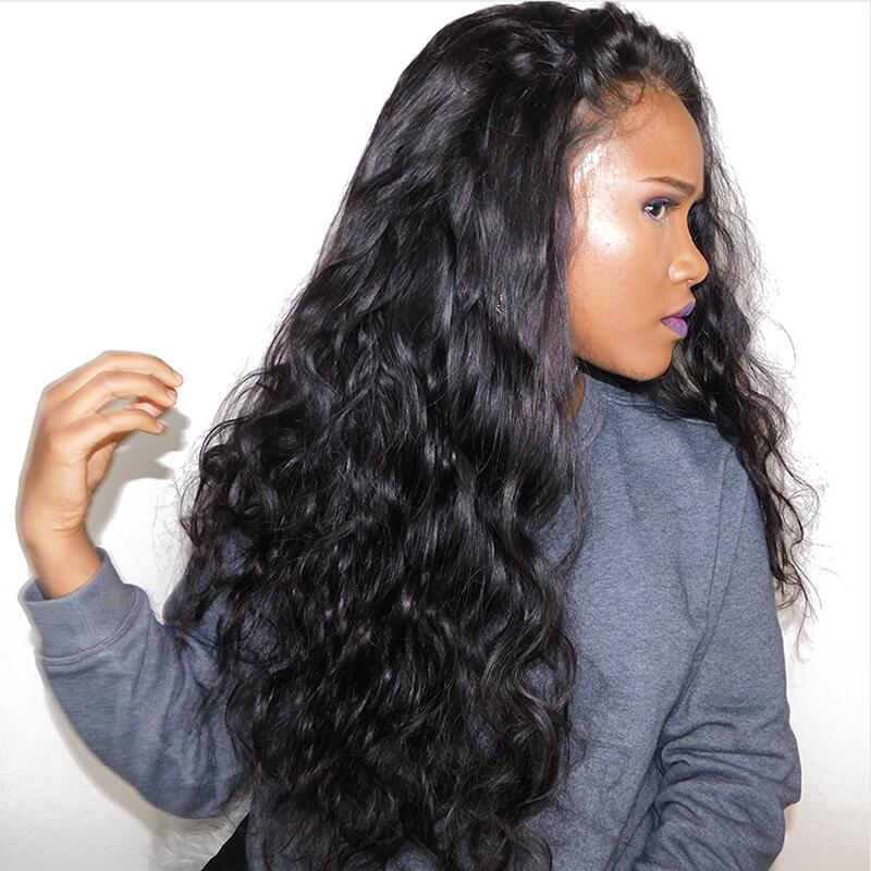Body Wave Lace Front Human Hair Long Wigs For Women Virgin Hair Front Wig Brazilian Remy Human Hair