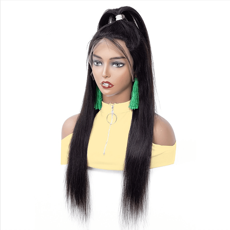 13*4 Lace Front Wig Brazilian Human Hair Wigs Remy Hair Straight Lace Front Wig With Baby Hair