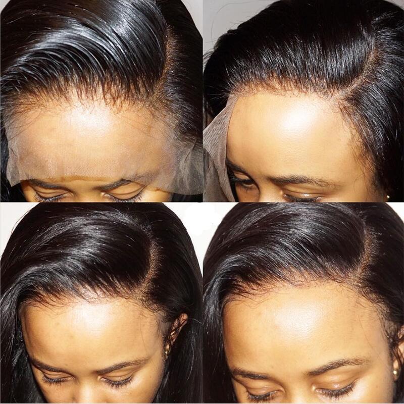 13*4 Lace Front Wig Brazilian Human Hair Wigs Remy Hair Straight Lace Front Wig With Baby Hair