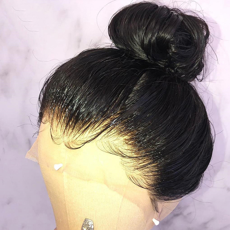 Straight 360 Lace Frontal Wigs 360 Deep Lace Part Human Hair Wigs Swiss Lace Front Human Hair Wigs