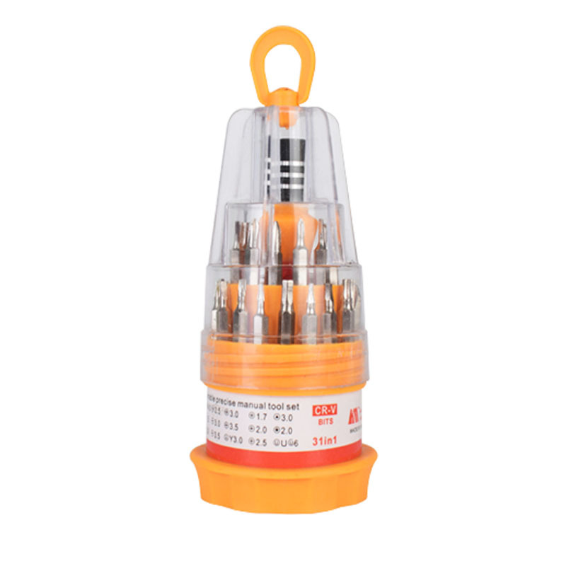 31 in 1 set Micro Pocket Precision Screwdriver  Magnetic Screwdriver cell phone tool repair box kits