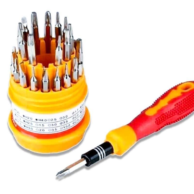 31 in 1 set Micro Pocket Precision Screwdriver  Magnetic Screwdriver cell phone tool repair box kits