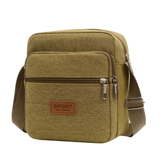 Men's Messenger Bag - MINI Crossbody Shoulder Bags Travel Bag Man Purse Casual Sling Pack for Work Busine Green one size