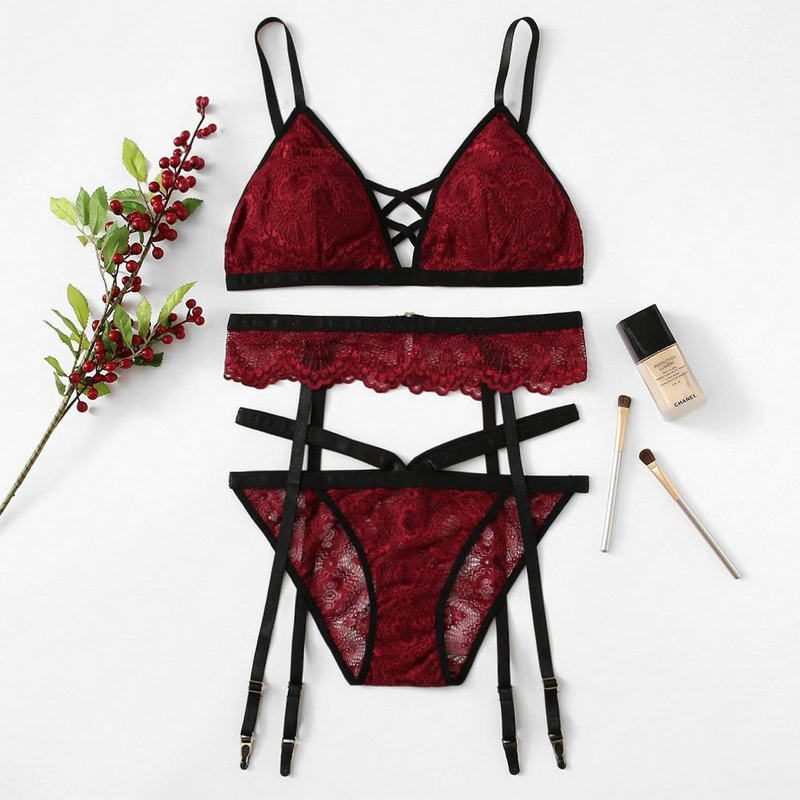 Sexy sling combined underwear suit Combination suit underwear