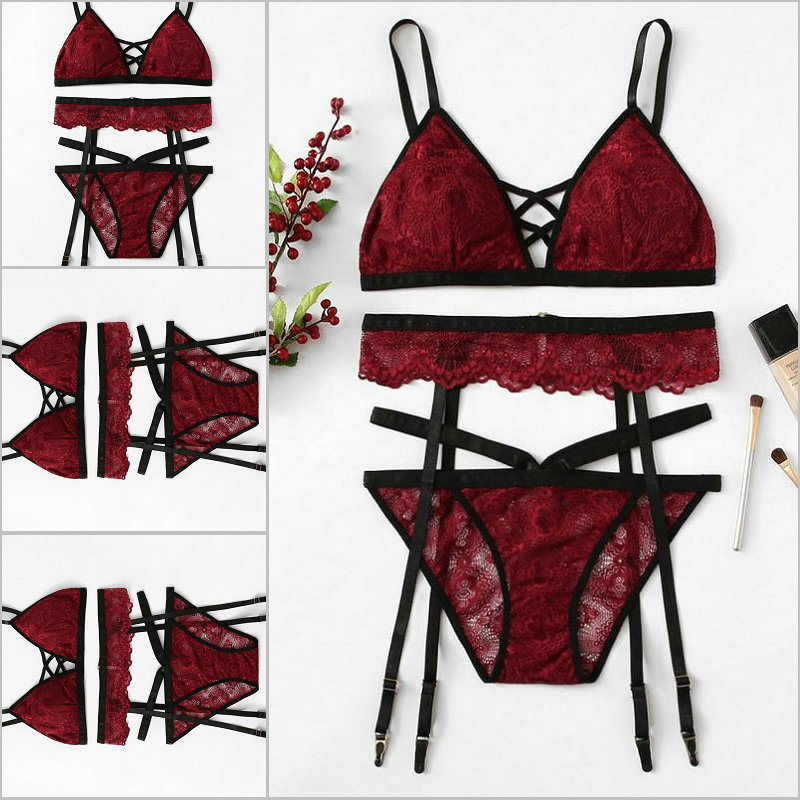 Sexy sling combined underwear suit Combination suit underwear
