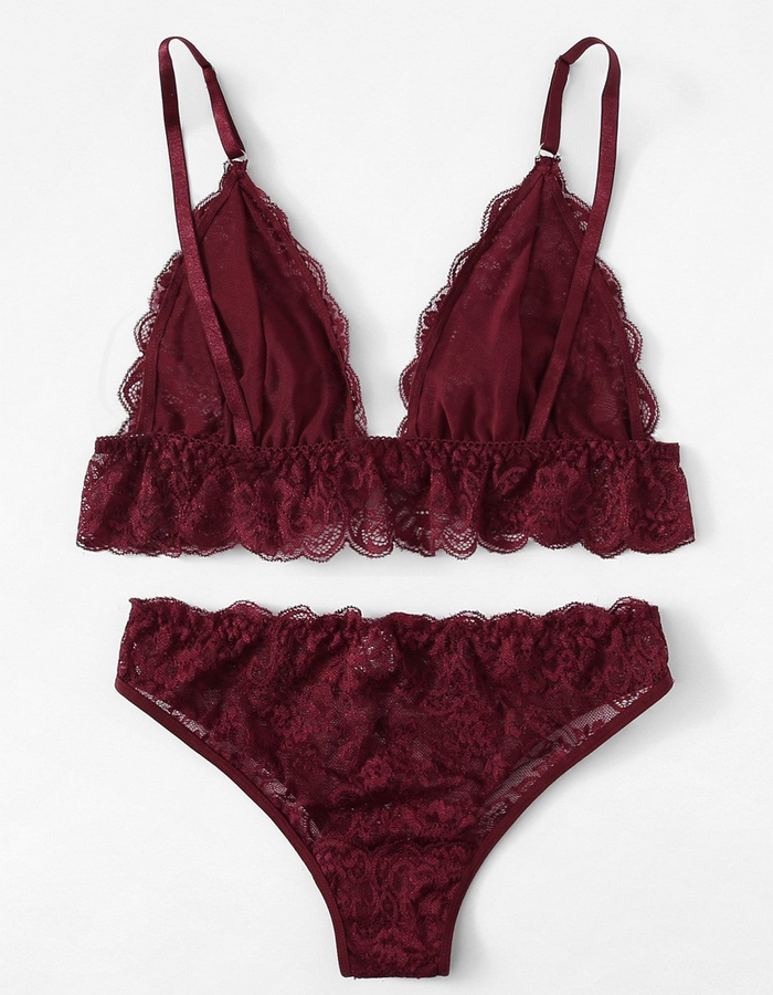 Sexy lace fashion underwear