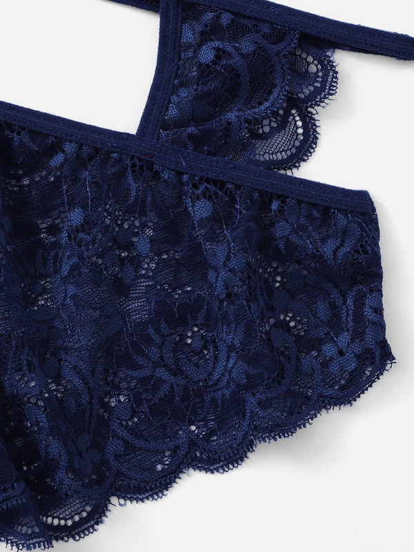 Sexy lace lingerie set lace hollow out front open back fancy ladies sexy lace lingerie sets