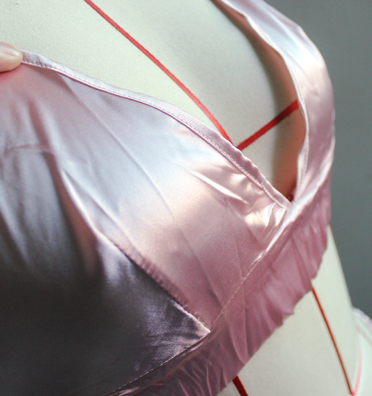 Sexy silk pajamas female summer sexy silk Lingerie  shorts two-piece set