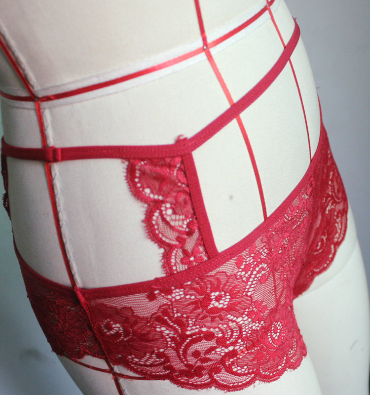 Sexy lace lingerie set lace hollow out front open back fancy ladies sexy lace lingerie sets