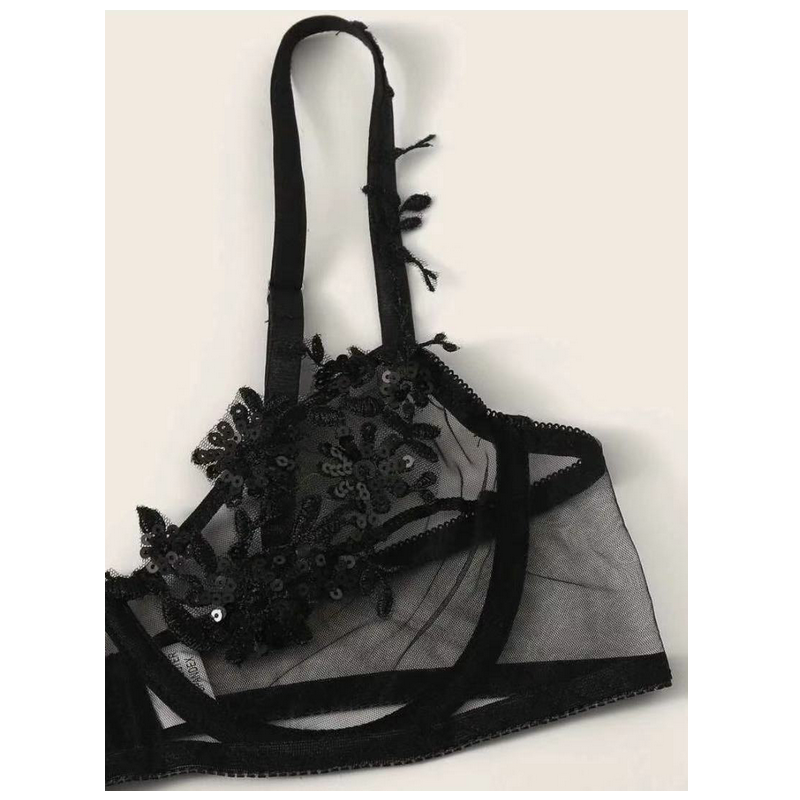 Sexy lingerie female sexy underwear hot style hollow-out  bra set women sexy underwear two-piece