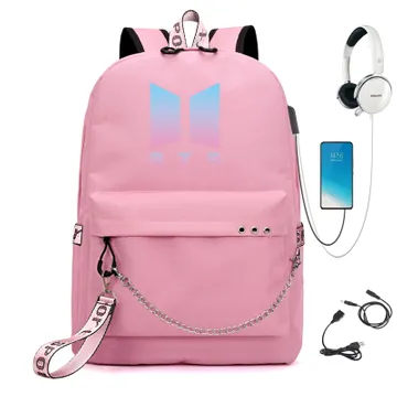 Kpop Fashion Bts Backpack Colleage Bookbag School Bag Jimin Suga Jin Jhope  Rm Jung Kook V Fans Casual Daypack Bts Merchandise