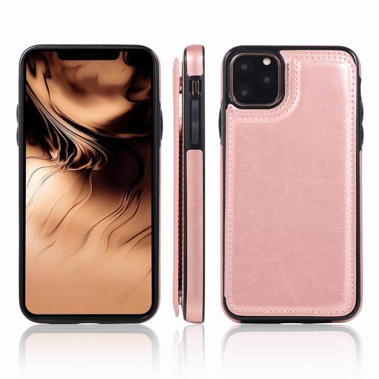 iPhone Wallet Case with Card Holder, PU Leather Kickstand Card Slots Case,Double Magnetic Clasp and Durable Shockproof Cover for iPhone 11, iPhone13pro