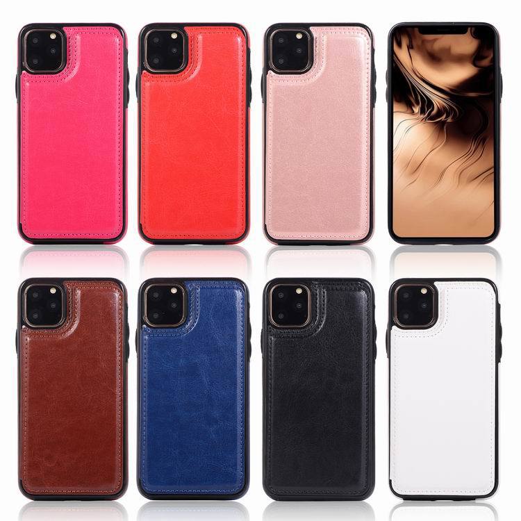 iPhone Wallet Case with Card Holder, PU Leather Kickstand Card Slots Case,Double Magnetic Clasp and Durable Shockproof Cover for iPhone 11, iPhone13pro