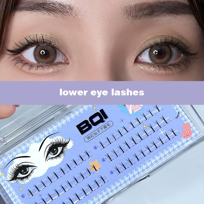 DIY False Eyelash Extension, 3D Effect Individual Melt Flare Lash Cluster Natural Lashes Set, Home Eyelash Extension, Lashes Pack
