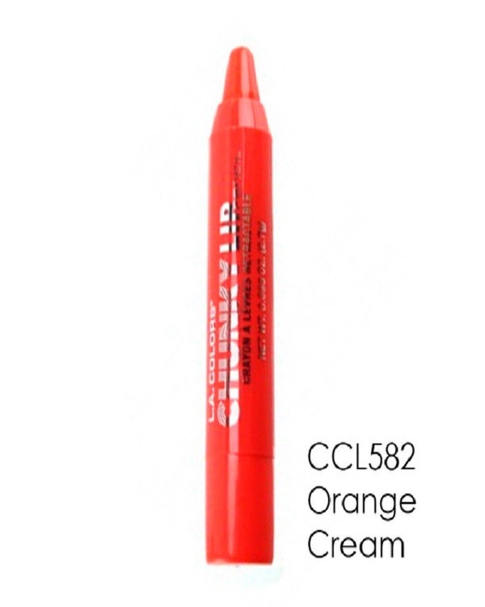 CCL582 Orange Cream L.A. Colors Chunky Lip Pencil