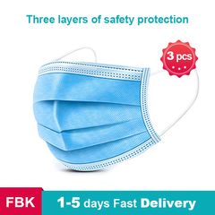 3PCS Face Mask Disposable Mask Mouth Protection Masks Anti-dust Fast Delivery 3PCS