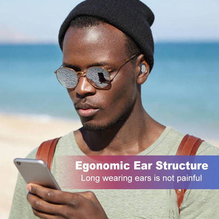1200mAh Bluetooth 5.0 Earphone TWS Wireless Stereo Earbuds with Charging Case LED Display