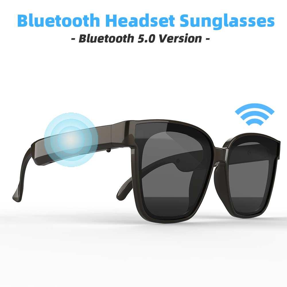 Smart Bluetooth Glasses Directional External Bluetooth Glasses Headset Trend Sunglasses
