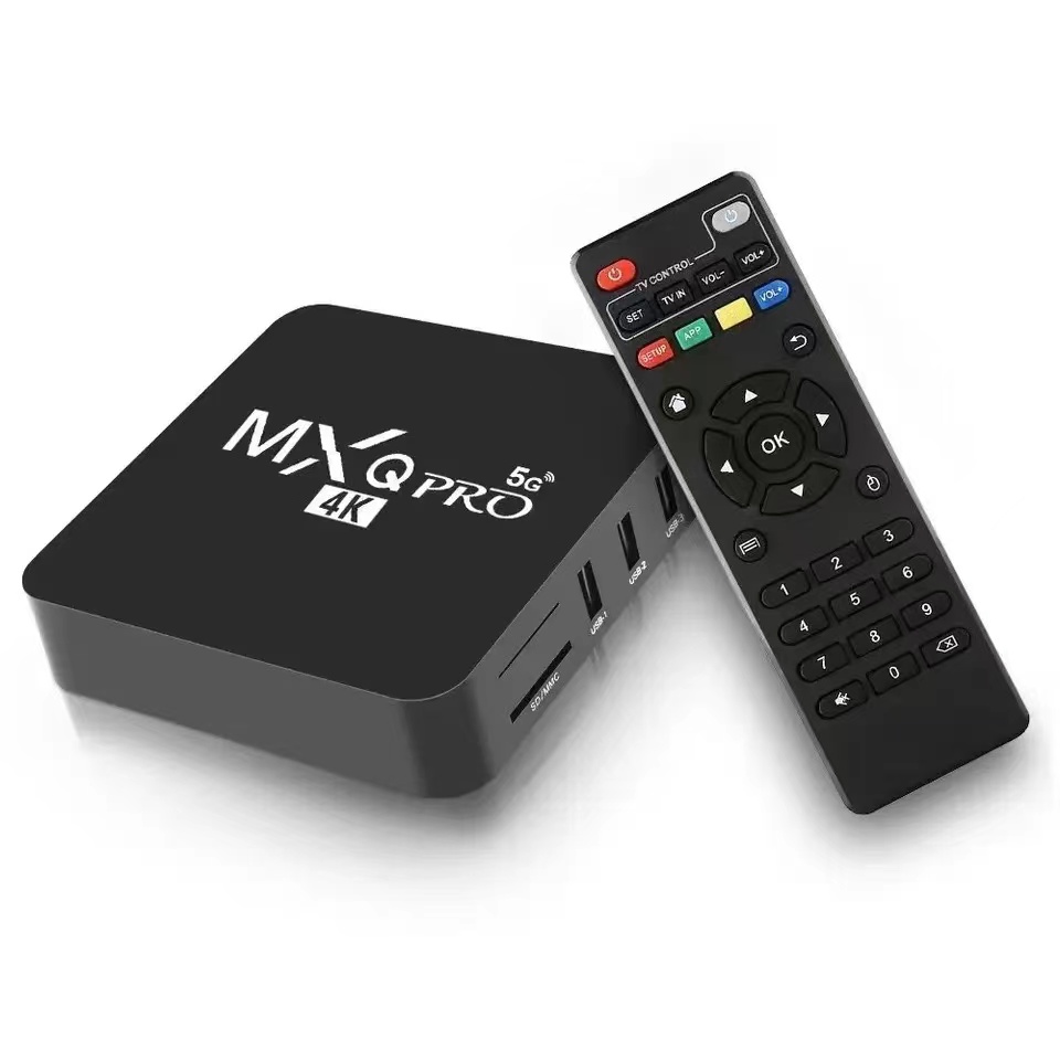 One factory MXQpro RK3229 8G Android 10.1 Smart TV Box 4K Youtube Media Player TV BOX Android 7.1 Remote Control TV Set Top Box