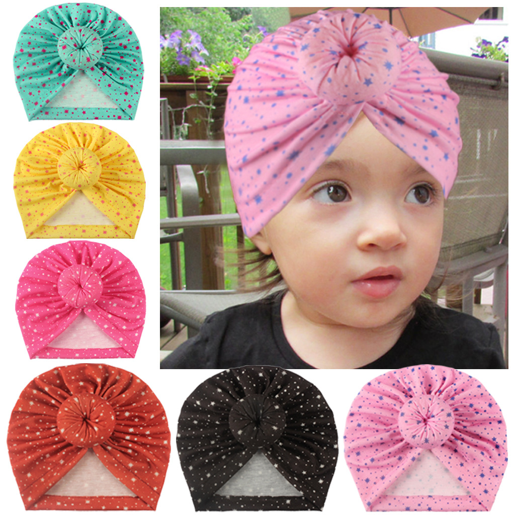 Exclusive discounts for Baby kids girl boy pretty head wraps Caps