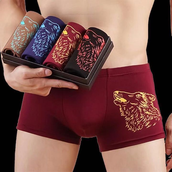 cloudoon High-Quality Men's Underwears Men's Boxers Underpants 4pcs @ Best  Price Online