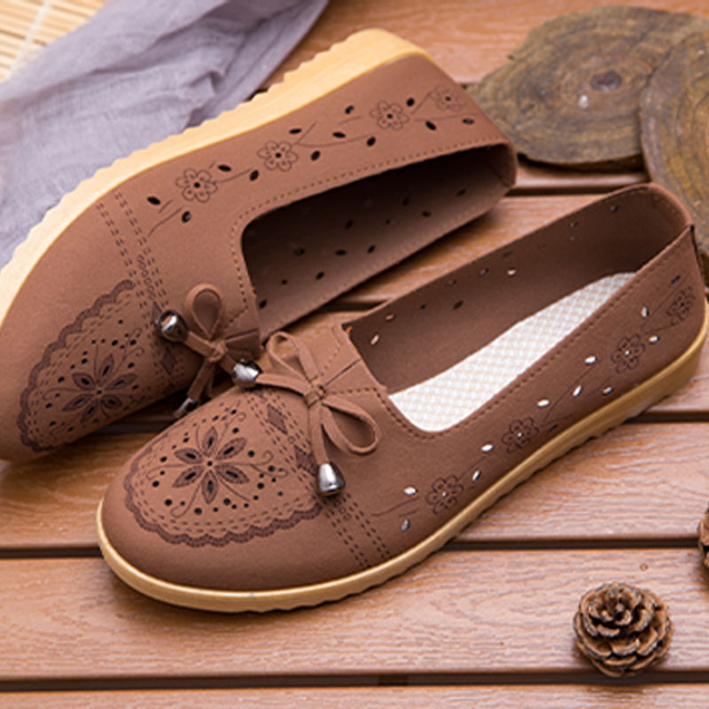3 colors Women’s shoes women flat shoes low-top canvas shoes ladies clothes shoes Comfortable soft soled walking shoes breathable casual shoes mommy shoes