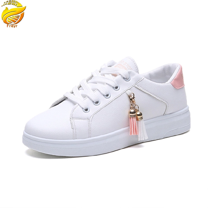 Ladies shoes women’s running shoes girls board shoes Athletic shoes fashion casual sports shoes white shoes artificial Pu leather shoes