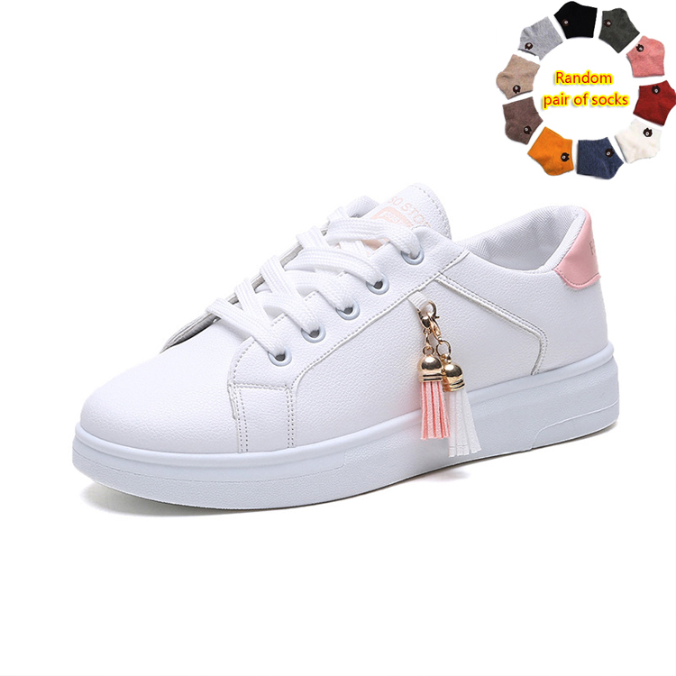 Buy A Size Larger Than Usual Random Gifts Womens Running Shoes Ladies Girls Sneakers Athletic Shoes Whitepink 406