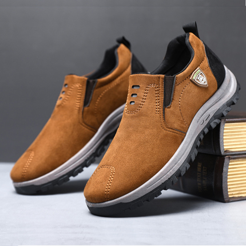 Men's fashion casual shoes Loafers low-top sneakers Driving Shoes Boys outdoor running shoes Non-slip rubber shoes comfortable walking shoes Work shoes