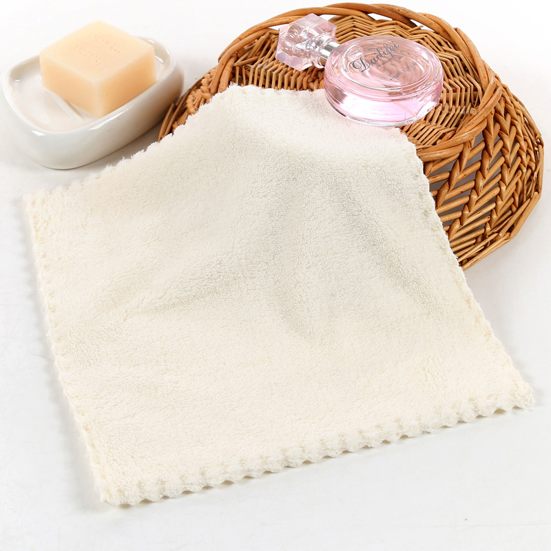 5 pcs High Quality Washcloth Baby Towel Hand Towel Five Colors/ 26cmX26cm