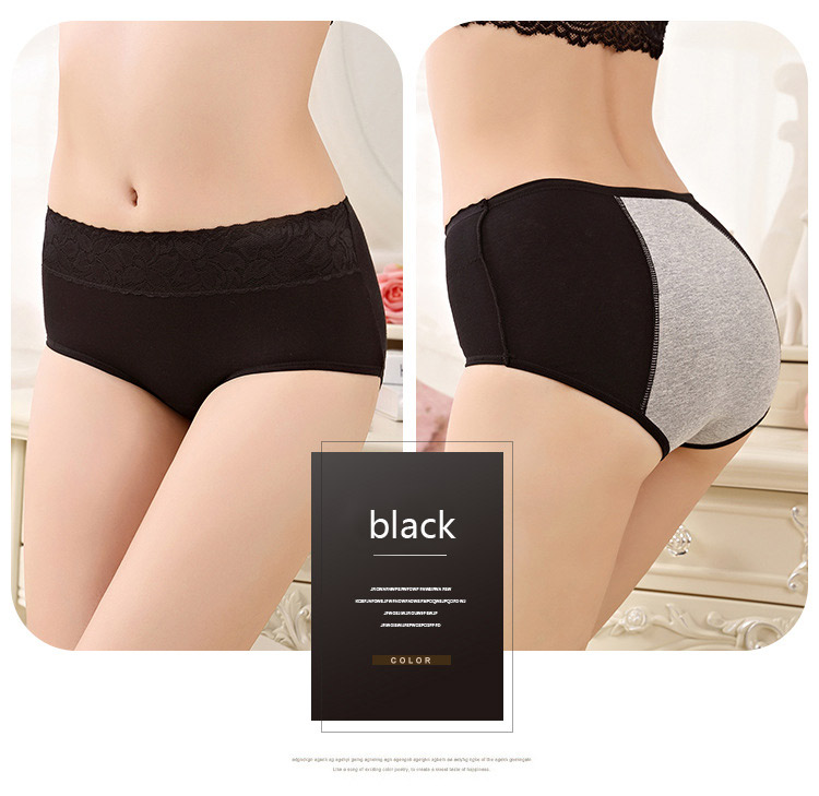 5pcs Women Physiological Panties Leak Proof Menstrual Women Underwear Period Panties Cotton Brief