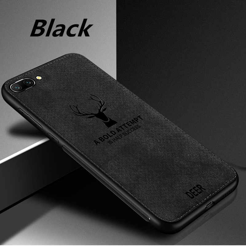 Cloth Deer Soft Case For Huawei series Y9 2019 P20 P30 pro P10  Mate20 Honor series Phone Cover Case