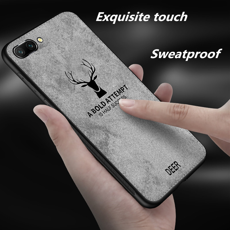 Cloth Deer Soft Case For Huawei series Y9 2019 P20 P30 pro P10  Mate20 Honor series Phone Cover Case