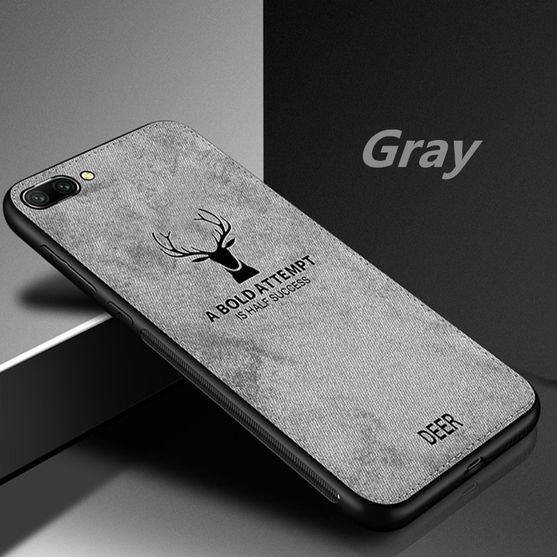 Cloth Deer Soft Case For Huawei series Y9 2019 P20 P30 pro P10  Mate20 Honor series Phone Cover Case