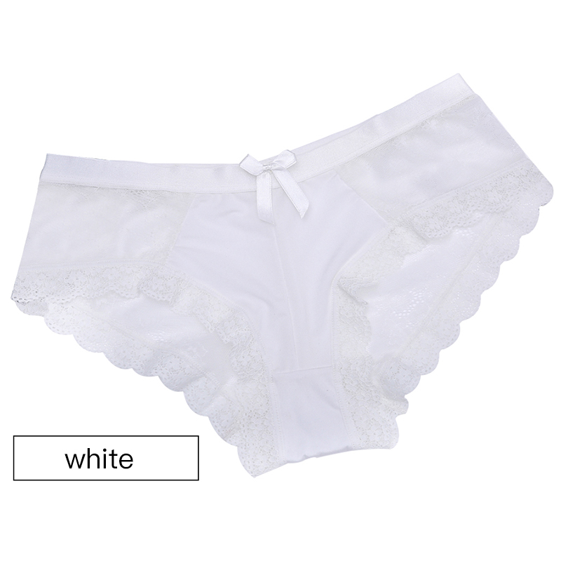White Plain Kitex Ladies Panties- Basic Inner Elastic 100% Cotton