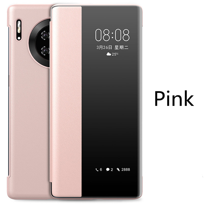 Flip Cover Leather Phone Case For Huawei Y7 2019 P30 P40 Mate 20 30 40 P30 P30pro Huawei Case Cover