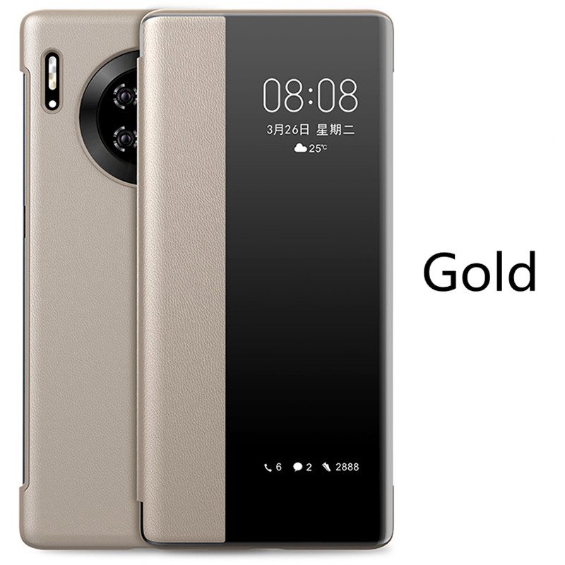 Flip Cover Leather Phone Case For Huawei Y7 2019 P30 P40 Mate 20 30 40 P30 P30pro Huawei Case Cover