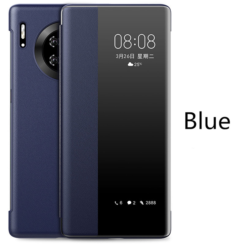 Flip Cover Leather Phone Case For Huawei Y7 2019 P30 P40 Mate 20 30 40 P30 P30pro Huawei Case Cover