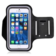 Sports Phone Arm Band Arm Bag Running Arm Mobile 5.2-5.8inch Phone Bag Sports Gym Work Out Black