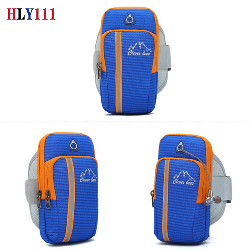 Universal Running Armband, Multifunctional Outdoor Sports Armband Sweatproof Armbag Casual Arm Packa