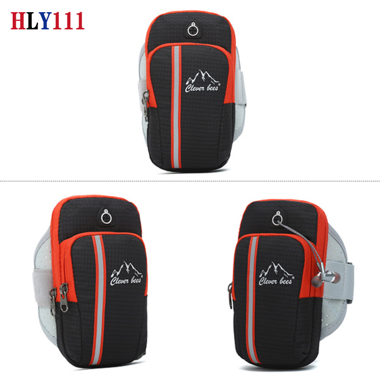 Universal Running Armband, Multifunctional Outdoor Sports Armband Sweatproof Armbag Casual Arm Packa