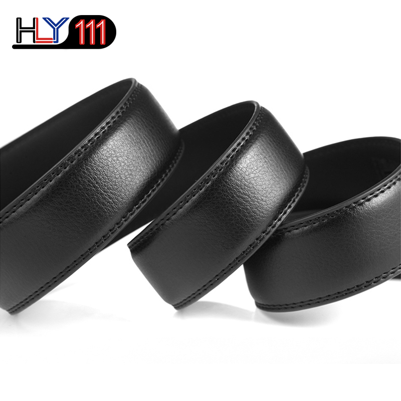 2019 Kenya Men&apos;s business high-grade genuine leather belt automatic buckle belt men&apos;s trousers belt