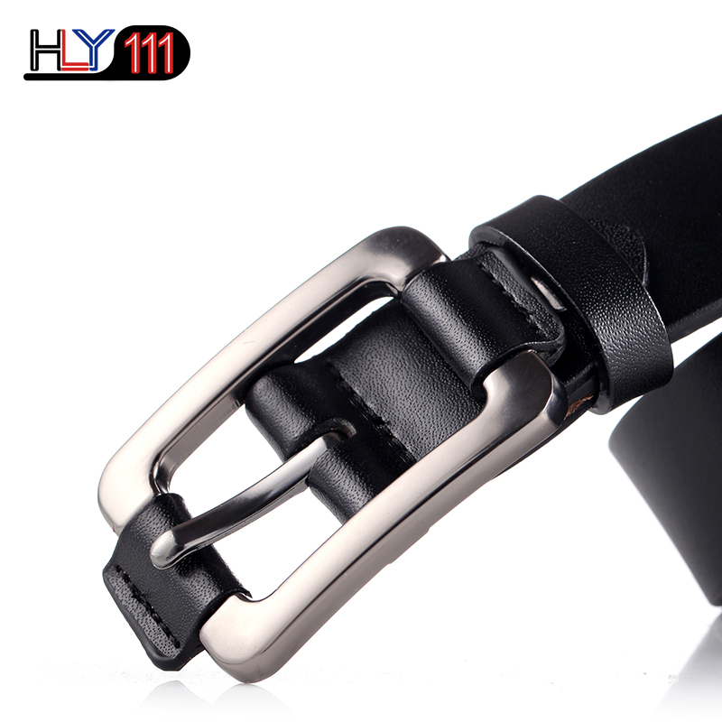 Retro Lady&apos;s Leather Belt  Youth Leisure Women&apos;s Needle-buckle Belt with Fine Waist Decoration