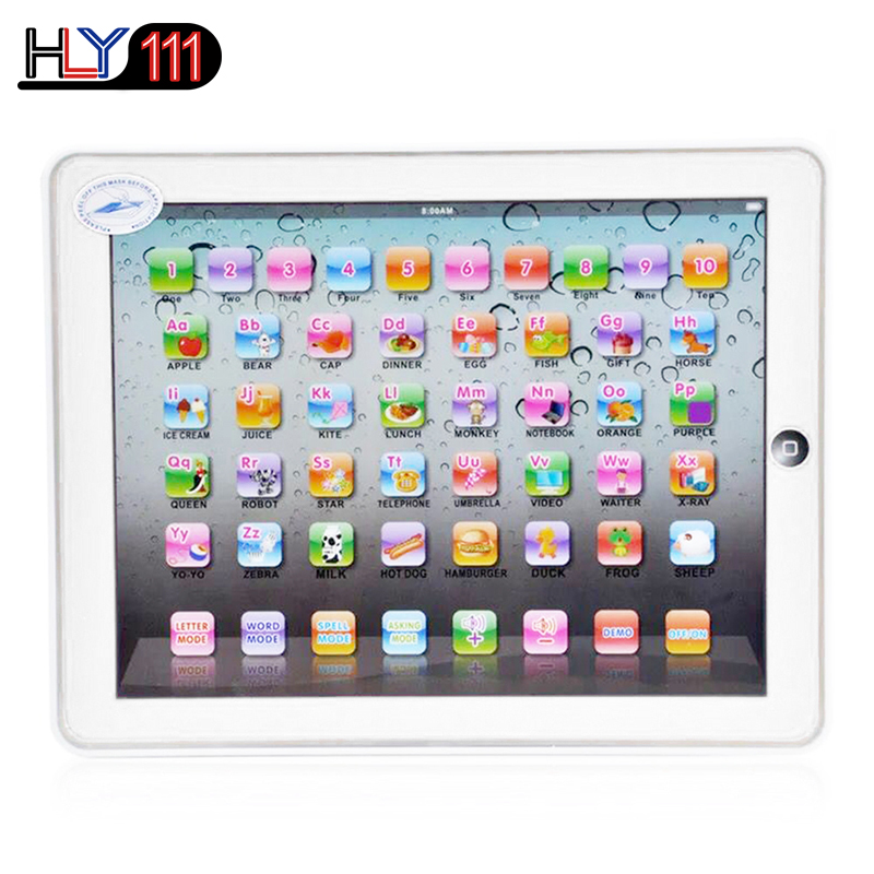 Language Learning Machine Alphabet Tablet Educational Toy for Kid Electronic Touch Tablet Computer